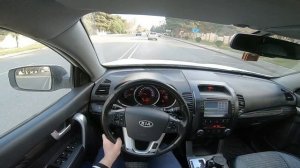 2012 Kia Sorento 2.4i petrol - 175 h.p | POV TEST DRIVE | sürüş
