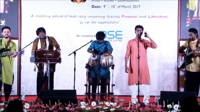 Contemporary Marathi Rock Band "Abhanga Repost" at DALAL STREET LIT FEST смотреть онлайн