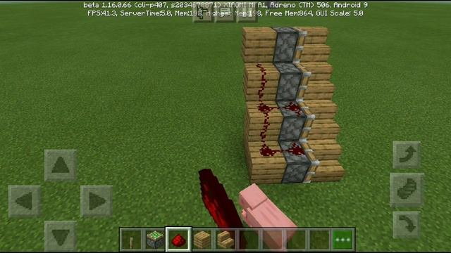 Как в Майнкрафте сделать механические ступени смотреть онлайн