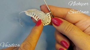 Пейсли крючком. Ирландское кружево.