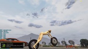 Grand Theft Auto V (Nude Girl Bike) BEST BIKE MODZ!