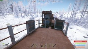 ЭКШН на поезде в РАСТ(RUST)