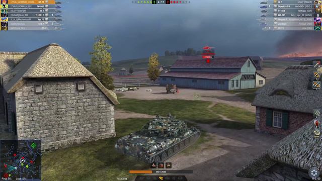 ОБЗОР В РАНДОМЕ НА ТАНК BZ-75 WOT BLITZ. НОВАЯ ИМБА ИЛИ ВСЕ ЖЕ ПРОХОДНЯК?