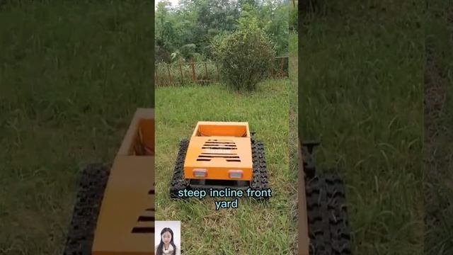 agriculture gasoline powered 550mm cutting width radio controlled bush trimmer