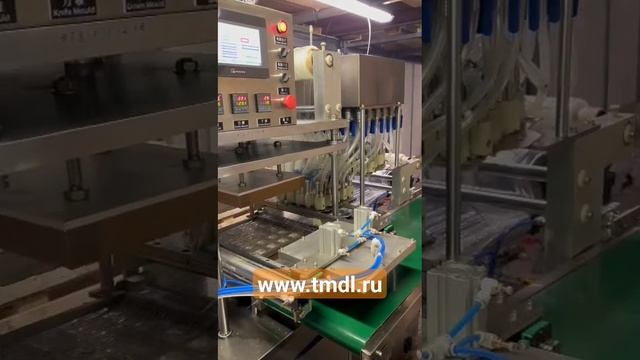 Настройка машины для производства капсул для стирки