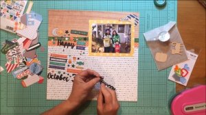 Scrapbook Process #221 Happy Halloween