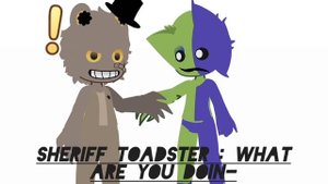 Sheriff Toadster × Bittergiggle exists...? | Gacha Club | Garten of Banban 4