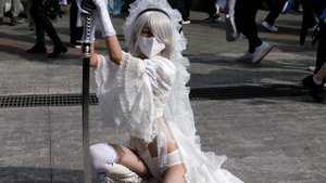 COSPLAY コスプレ CWT63|NieR :Automata YoRHa 2B No.2 white wedding dress|尼爾機械紀元2B花嫁|ニーア オートマタ|코스프레|Taiwa