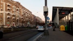 Москва 1490 Песчаная площадь, 3-я (третья) Песчаная улица, стадион ЦСКА ВЭБ Арена зима день