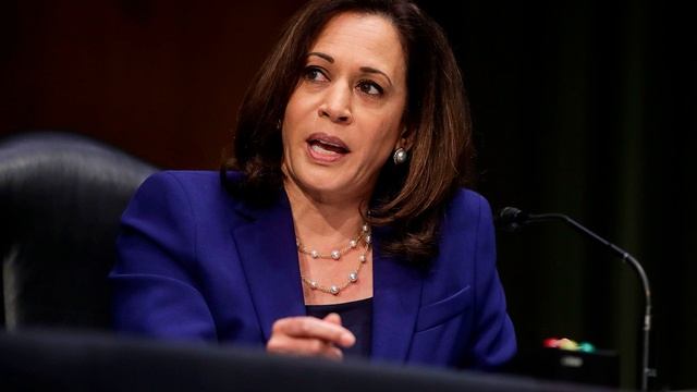 Kamala Harris sprach über die Zukunft.