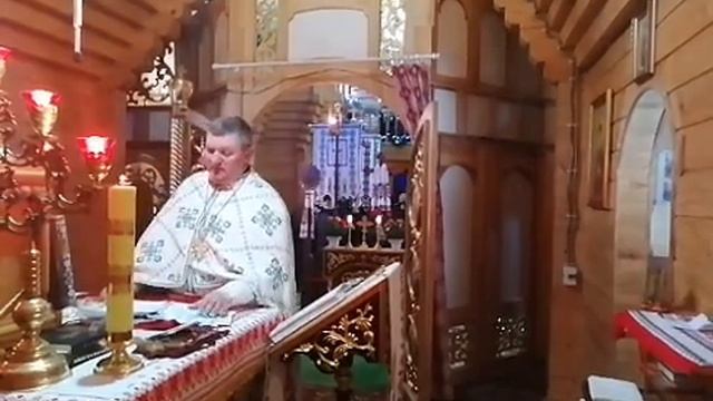 2021-01-31 Літургія у неділю, храм св. Варвари, м. Червоноград смотреть онлайн