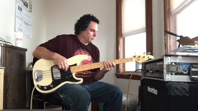 Fender Custom Shop '66 SLAB BODY Precision Bass! *RARE* смотреть онлайн