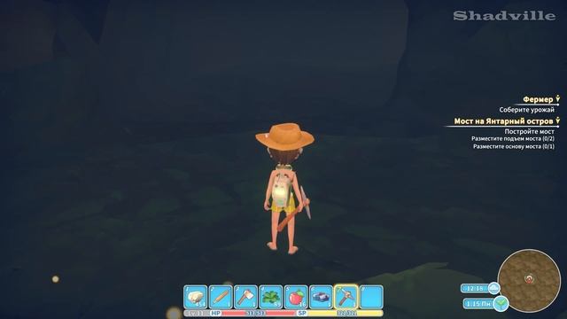 Детали для моста ☀ My Time At Portia Прохождение #6 смотреть онлайн