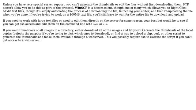 An FTP client with image thumbnails? (4 Solutions!!) смотреть онлайн
