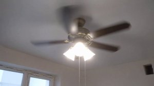 Люстра с вентилятором на кухне