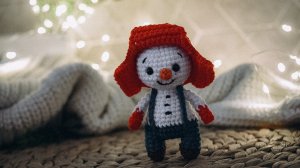мастер-класс по вязанию крючком снеговика. амигуруми вязание крючком