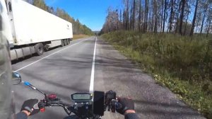Путешествие на электросамокате часть 3, CityCoco White Siberia 2wd