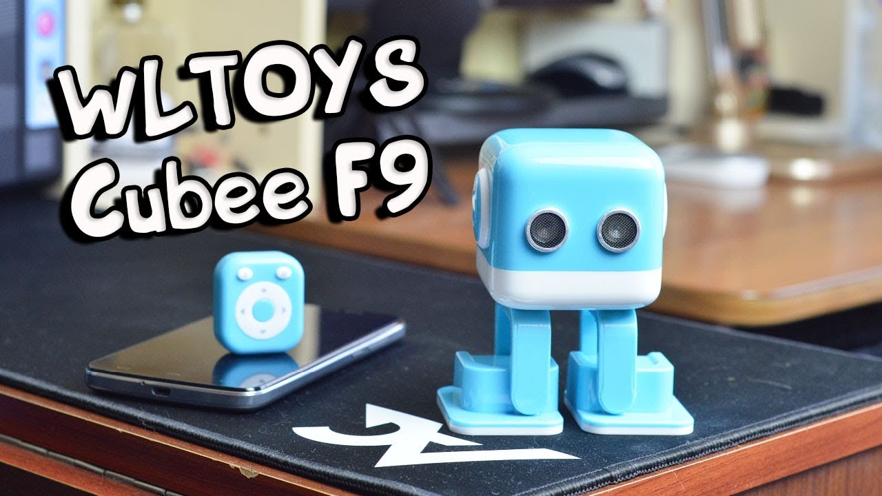 WLTOYS Cubee F9 ОБЗОР САМОГО МИЛОГО УМНОГО РОБОТА с Алиэкспресс