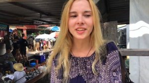 Что едят в Таиланде? Плавучий рынок Бангкока Taling Chan