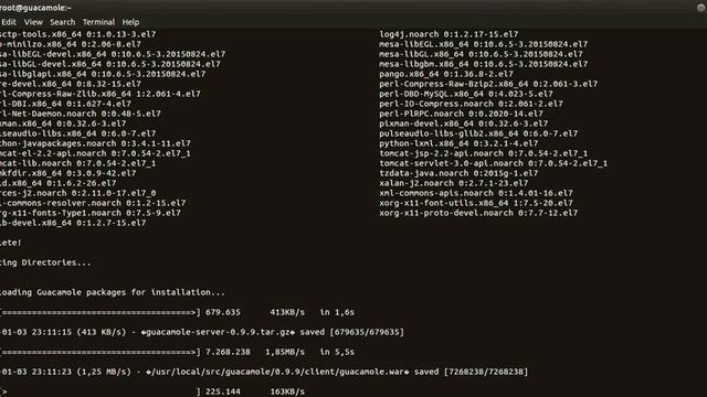 Guacamole Install Script v0.9.9 for Linux CentOS 7 смотреть онлайн
