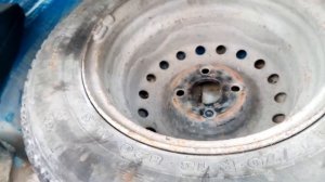 Переворачиваем запаску на Ланосе Сенсе Шансе