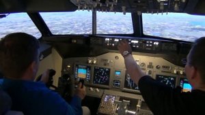 Полет на Тренажере Самолета Боинг 737 | Имитация Полета | Flugsimulator Hannover