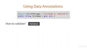 05 05 Using Data Annotations