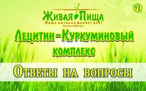 Уникальный Куркумин "Живая Пища" от Владимира Леонидовича Иванова (Ответы на вопросы 1) (видео 171)