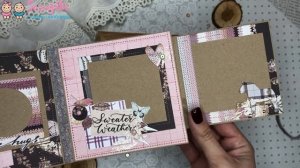 Autumn mini album. Overview | Scrapbooking (Осенний миниальбом. Обзор | Скрапбукинг)