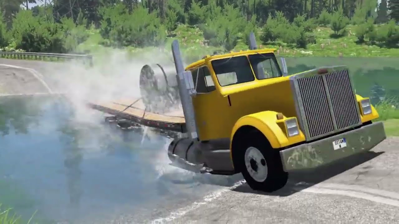 Автомобили против глубокой воды смотреть онлайн