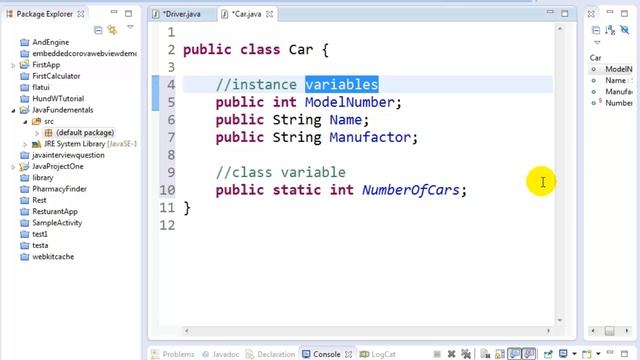 java for android developers part1 (Arabic) class and object
