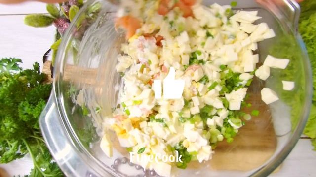 Ракушки из слоеного теста с салатом из красной рыбы - тарталетки больше не нужны