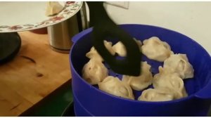 Манты в пароварке Tupperware