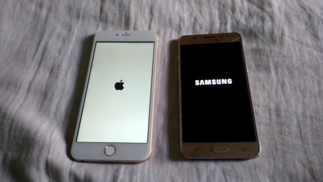 Samsung Galaxy J5 2016 vs iPhone 6S Plus Speed Test смотреть онлайн