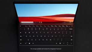 Microsoft анонсировала планшет Surface Pro X