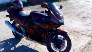 Покраска блестками SUZUKI rf400