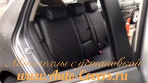 Чехлы на Фольксваген Гольф Плюс с установкой. Автопилот.
