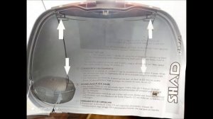 Установка кофра SHAD 45 на SymMaxsym600 Часть 2.mp4