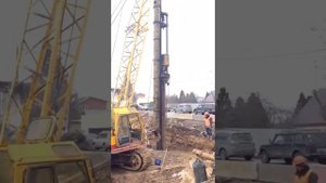 Забивка шпунта ларсена