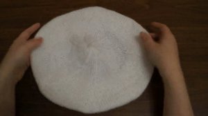 Берет  спицами/Alize Angora Gold/Экспресс МК