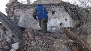 Коп в Старосергеевке. Исследуем старые дома Сибири  металлоискателем