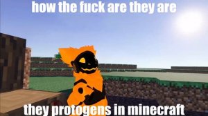 Protogens in minecraft! furry Protogens in vrchat! Protogen!
