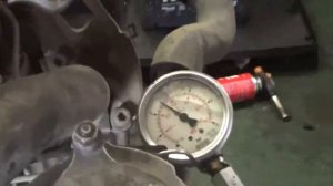 Проверка давления масла в двигателе 662920 12 093688  Ssang Yong OM662LA