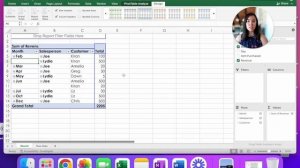 Advanced Pivot Table on Mac Excel (Series 1) - Easy Tutorial for Beginners