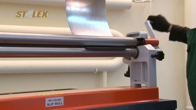 Станок вальцовочный ручной настольный STALEX W01-0.8x1000 смотреть онлайн