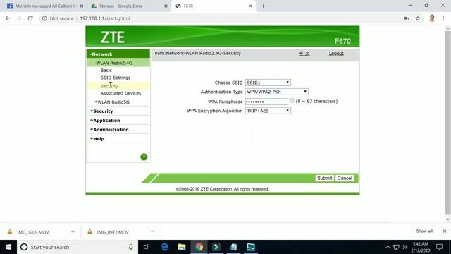 HOW TO CHANGE THE WIFI NAME AND PASSWORD OF ZTE F670L смотреть онлайн