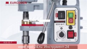 МАГНИТНЫЙ РЕЗЬБОНАРЕЗНОЙ МАГНИТНЫЙ СВЕРЛИЛЬНЫЙ СТАНОК EUROBOOR ECO 32 T ДЛЯ МЕТАЛЛА #tool24