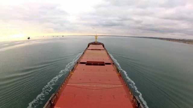 Time-lapse Керченский пролив. Kerch Stait. Красивый проход пролива..Глазами моряка