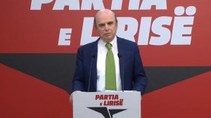 Anëtari i kryesisë së Partisë së Lirisë, Profesor Edmond Panariti deklaratë për mediat.