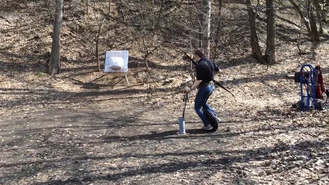 Стрельба из лука на моно колесе смотреть онлайн